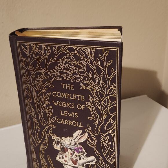 The complete works of Lewis Carroll gold edge beautiful book collectors - Picture 9 of 9